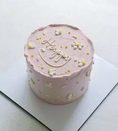 Торт "Нежные ромашки"
